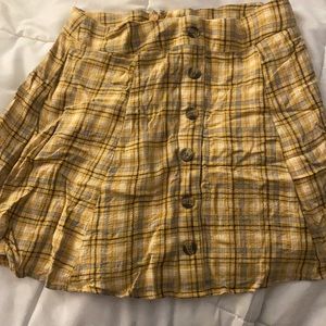 Plaid skirt